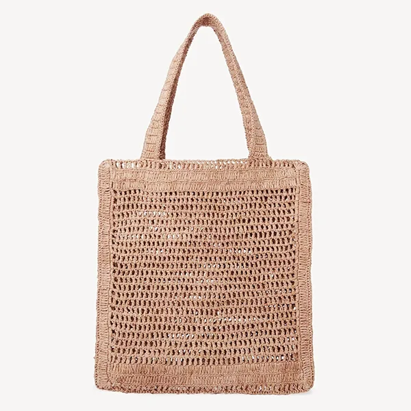 クロエ かごバッグ 偽物 ラフィア製SUMMER BANANAトートバッグ cl253281