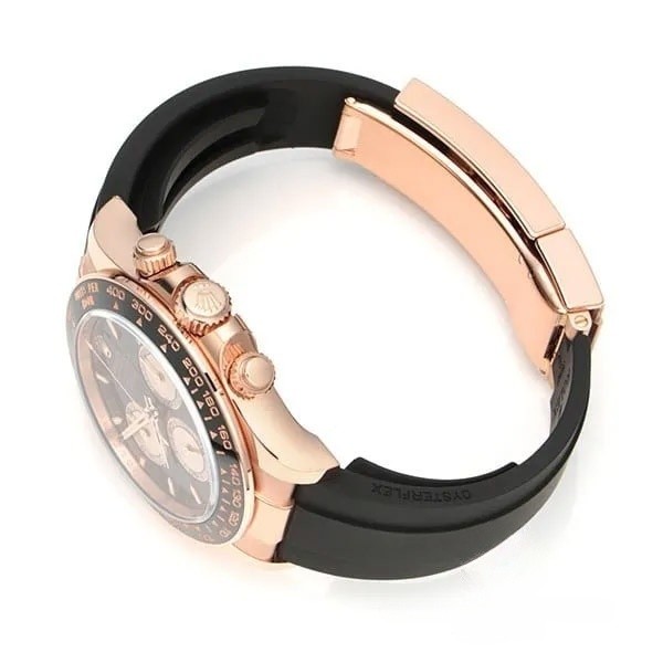 先取り！2023年新作 ロレックス コスモグラフ デイトナ コピー エバーローズゴールド・セラミック ブライトブラック/サンダスト 126515LN