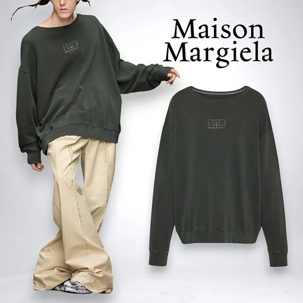 【即納OK】メゾン マルジェラ パチモン スタンプロゴ スウェットシャツ mjl223131