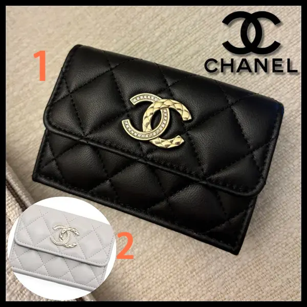 シャネル スモールウォレット ブラック AP4338 B18692 NAAUH