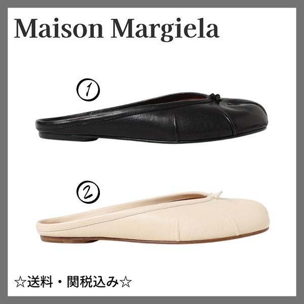 魅力的な新作◆メゾン マルジェラ コピー◆ タビ バレリーナミュール S39WZ0105P6378T1003