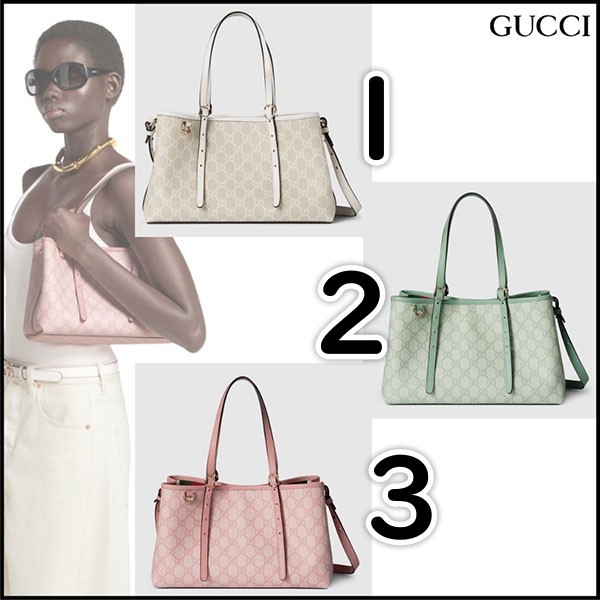 グッチ GGエンブレム スモールトートバッグ コピー ファブリック 815214