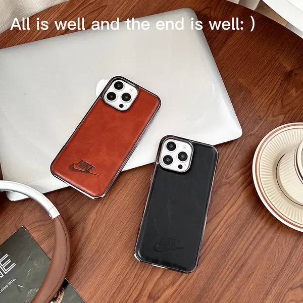 ナイキ レザー ファッション iPhoneケース w25042203