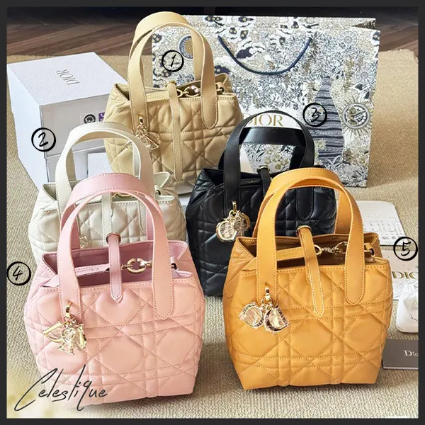 送料無料ディオール Toujours バーティカル トートバッグ 偽物 スモール M2835OSNW_M030