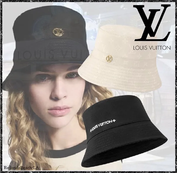ユニークなデザイン【ルイヴィトン】バケットハット LV マイン リバーシブル 帽子 M5005M M7961M