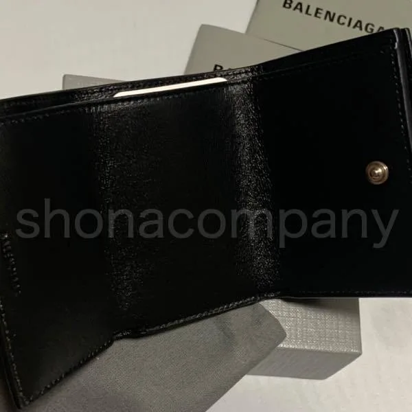 バレンシアガ◆グラフィティ 三つ折り財布 偽物 bl25423