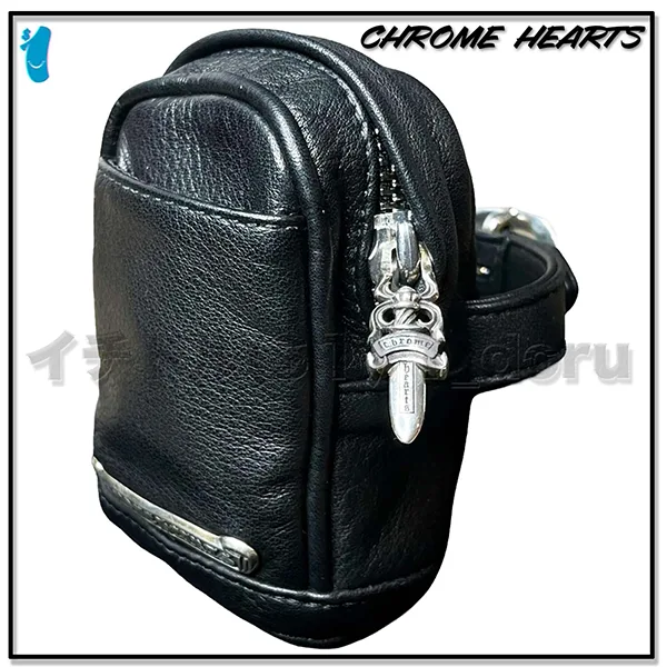 +クロムハーツ+スクロール 偽物 リスト ミニ レザー バッグ ダガー ch25481