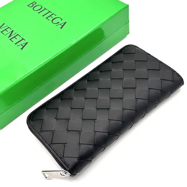 ボッテガ イントレチャート ジップアラウンド 長財布 814838VCPQ48803