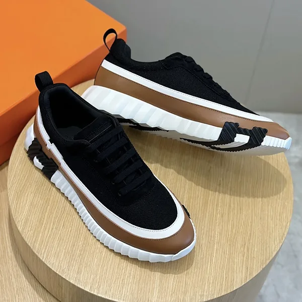 【超軽量ソール◎】エルメス スニーカー 偽物 Rebondissantes 厚底 靴 H242796ZH02