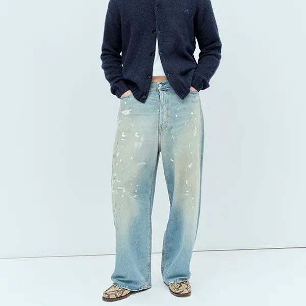 アクネ  N級品 スーパーバギーフィットジーンズ B00343-228