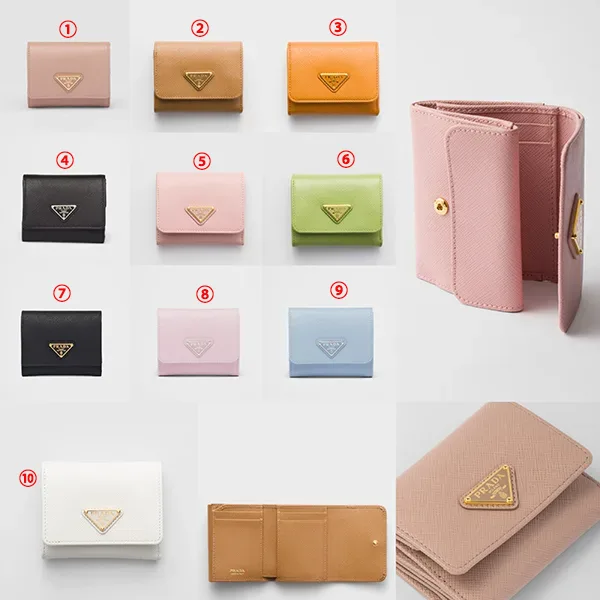 激安価格！プラダ サフィアーノ コンパクト財布 コピー ★全色 p2505082