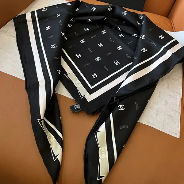 累積売上総額第１位！【ロゴ好き必見♡】シャネル コピー スカーフ 総柄 AAA777-B19447-NAFFW