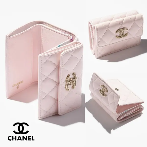 大人可愛い♡【シャネル コピー】スモールフラップ ウォレット AP4564-B20066-NAGEO