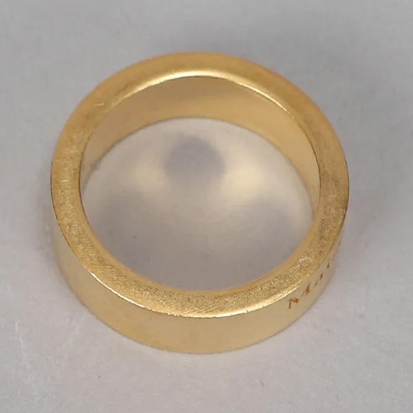 MM6 メゾンマルジェラ n級品 ロゴ リング シルバー925☆超人気☆2色 mks1313125