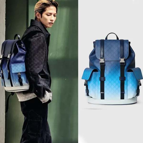 志尊淳 愛用 リュック グッチ クロマ ラージ バックパック 792080