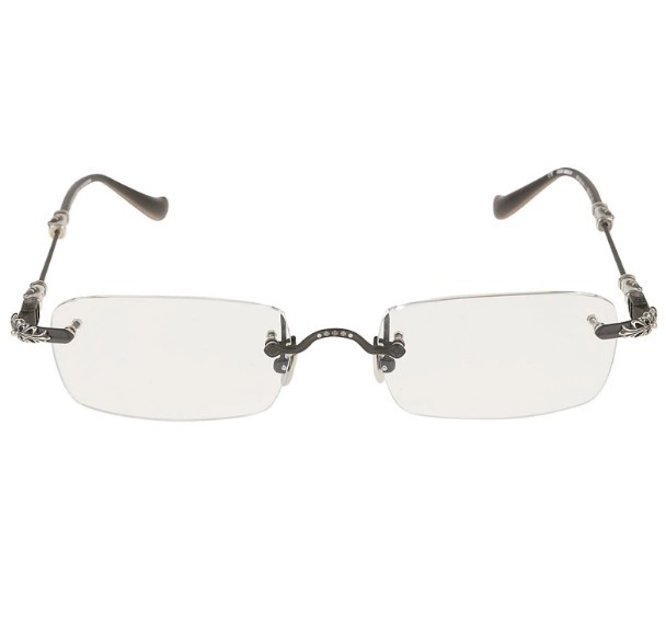 【山田涼介 愛用】クロムハーツ メガネ 偽物 無修正CH◆PILLS III　アイウェア