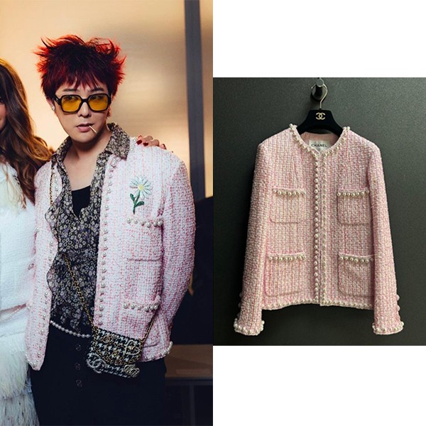 G-DRAGON 愛用 シャネル イリディッセント コットン w25061803