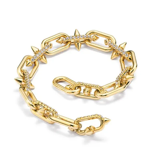 三吉彩花 愛用 ティファニー リンクブレスレットゴールド 73469910