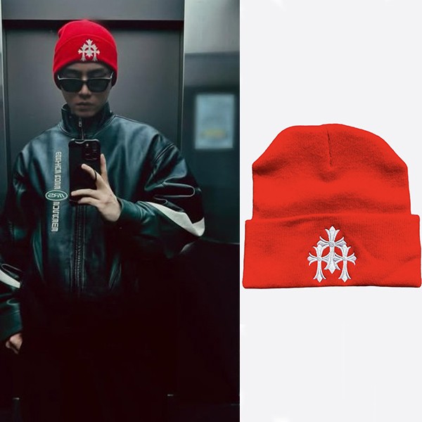 【登坂広臣 愛用 】クロムハーツ 洒落なニットキャップ ビーニー w25062702