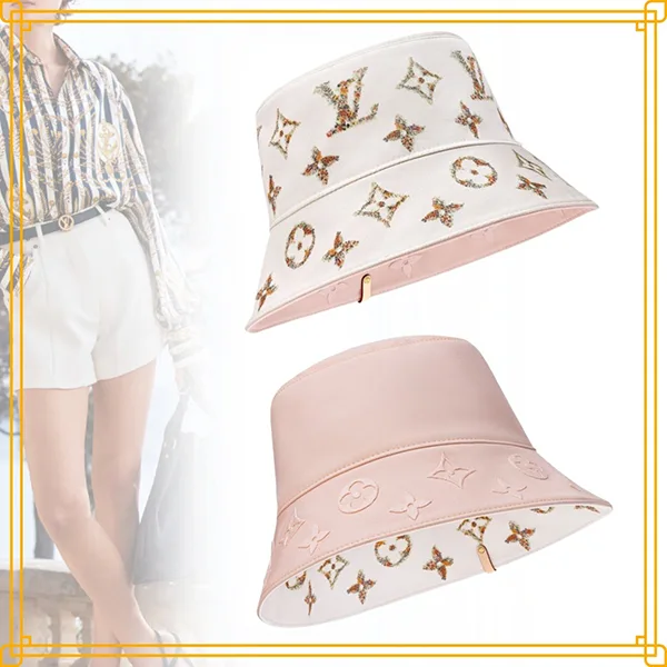 残り僅か限定アイテム【ルイヴィトン】モノグラム フラワー ハット 偽物 M7353S