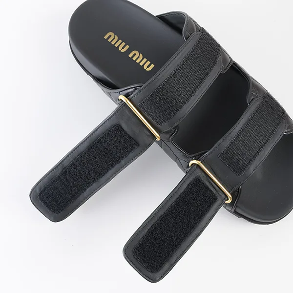 最安値挑戦ミュウミュウ マテラッセレザー サンダル パチモン 5XX640 88T