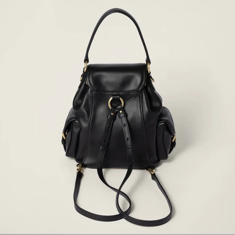 数量限定版ミュウミュウ パロディ レザー バックパック 2色 miu0610