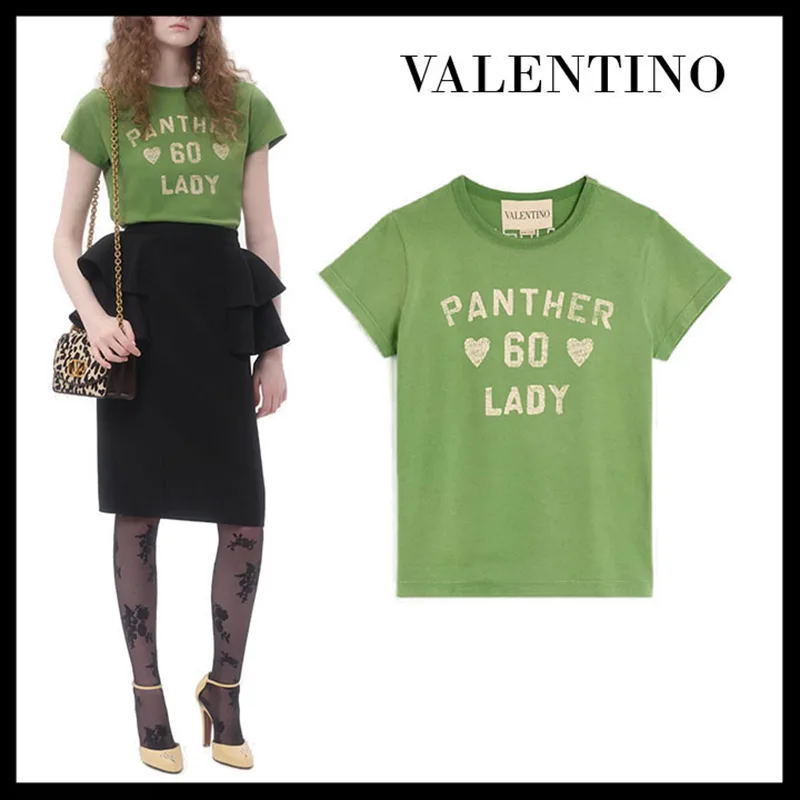 ヴァレンティノ 並行輸入品 プリントコットンTシャツ 7B3MG24Y9GL_AKM