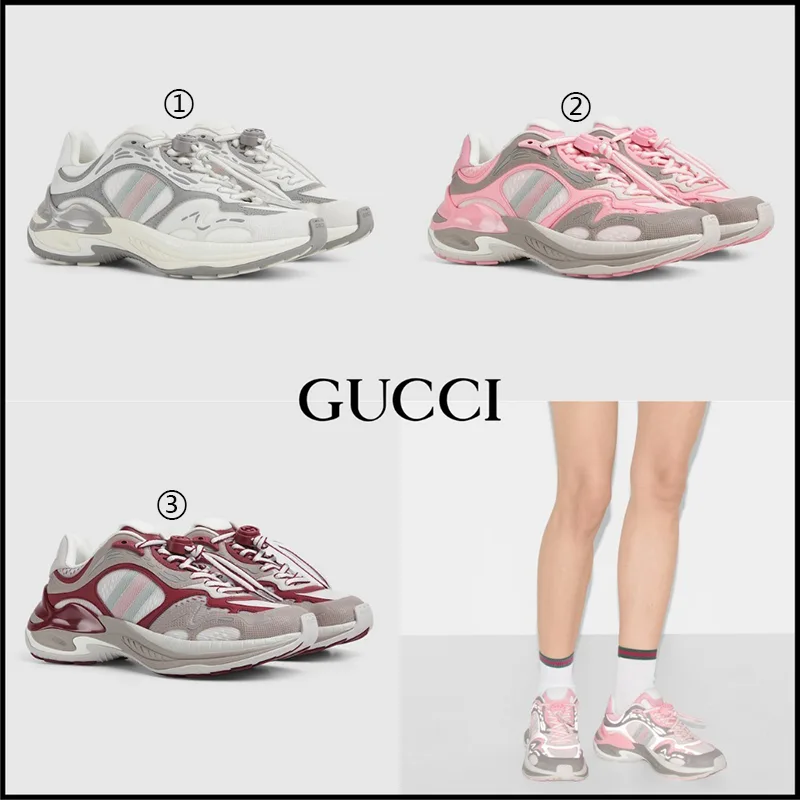 グッチ 2.0 ウィメンズ スニーカー n級品 トレイナー メッシュ 3色 gc551548