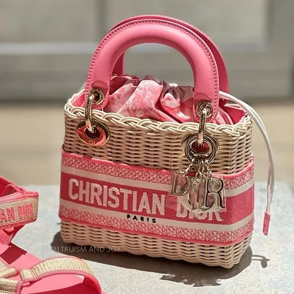 激安ディオール ウィッカー&トワル ドゥ ジュイ Bag Mini M0505OIFI