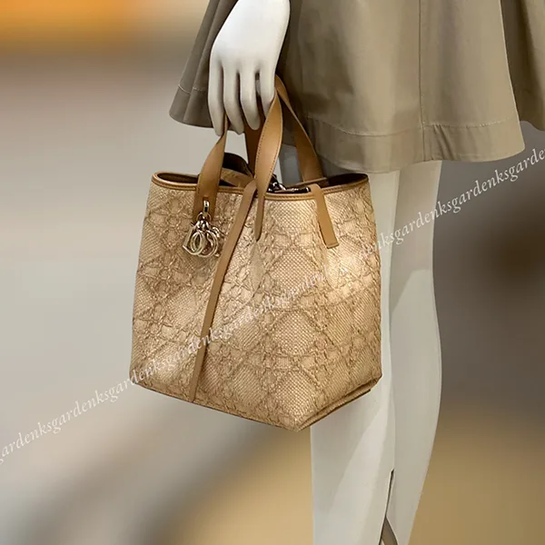 ＜最新で絶対欲しい>ディオール かごバッグ 偽物 Toujours バーティカル トートバッグ ミディアム M2836OMRN