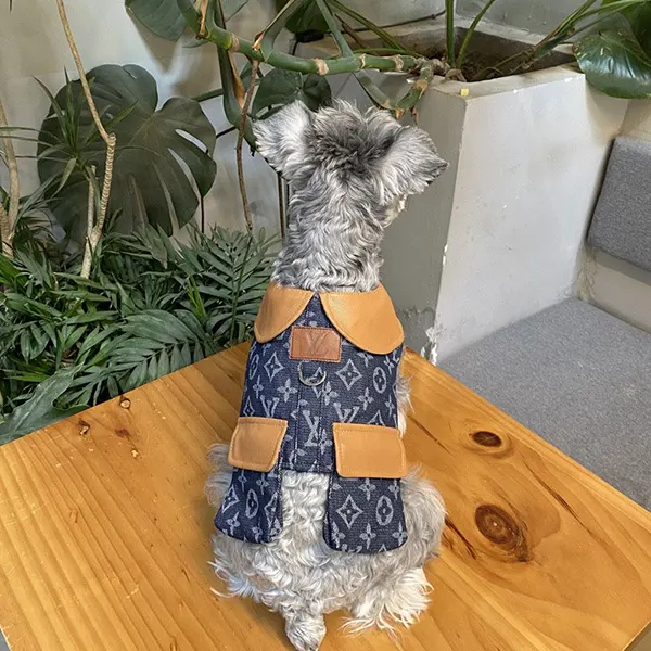 ルイヴィトン ペット服 牽引ロープ ドッグウェア 犬服 w25070504