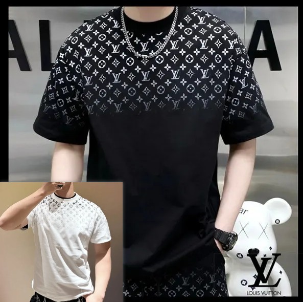 【使いやすさ抜群】ルイヴィトン スーパーコピー コットン Tシャツ 2色 1AFBB2