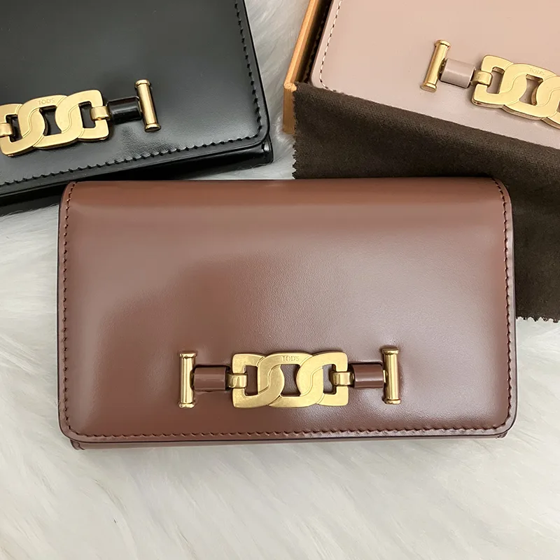 トッズ スーパーコピー Tタイムレス 三つ折り財布 3色 XAWCHNB3300KETS203