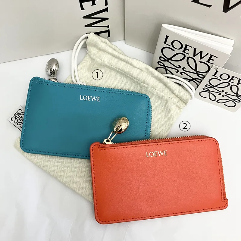 セレクトのおしゃれ☆ロエベ ペブルコインカードホルダー 財布 コピー 2色 CANBZ40X01-5959