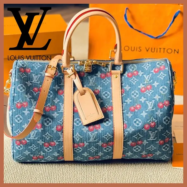 ルイヴィトン 村上隆コラボ キーポル・バンドリエール 45 M13875