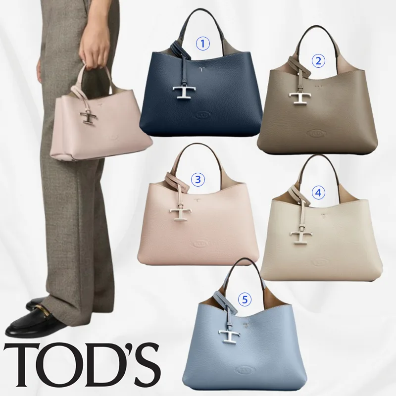 便利でトッズ マイクロ レザー ハンドバッグ ショルダー パチモン 5色 tod250803