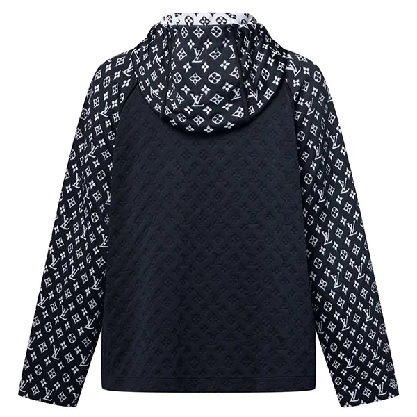 【華やかアクセント】ルイヴィトン コピー★モノグラム ジャカード ニットフーディ 1AI788