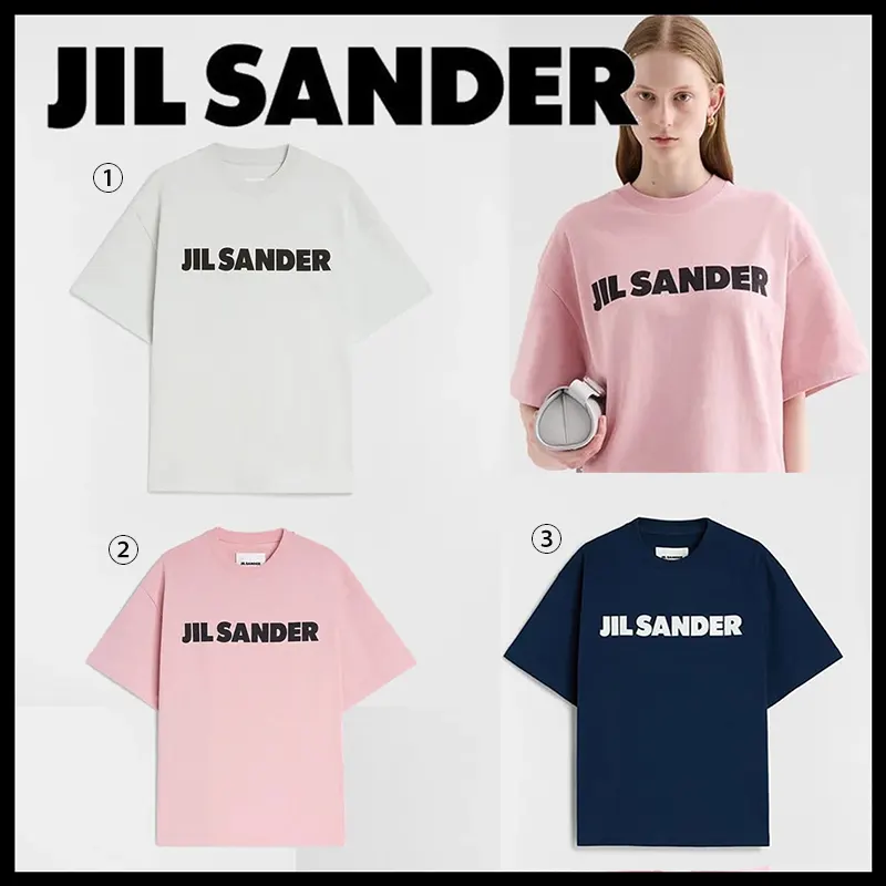 ジルサンダー 偽物 ロゴTシャツ コットンジャージー 3色 jil20250801