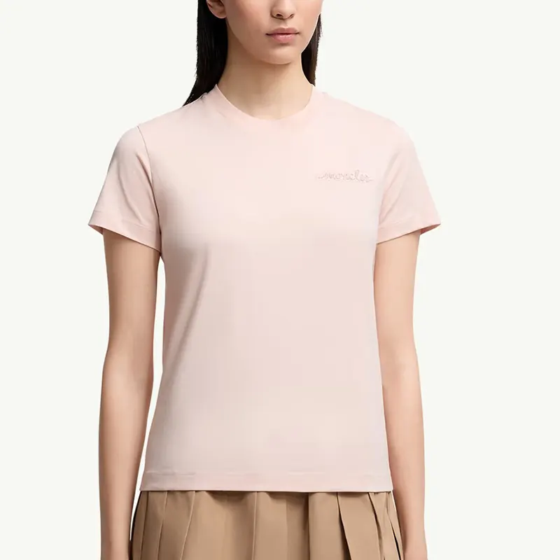 モンクレール ビーズロゴ コットン Ｔシャツ スーパーコピー3色 mk20250816