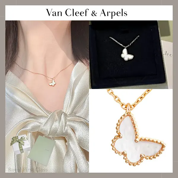 ヴァンクリーフ ネックレス n級品 スウィートアルハンブラ パピヨン VCARF69300