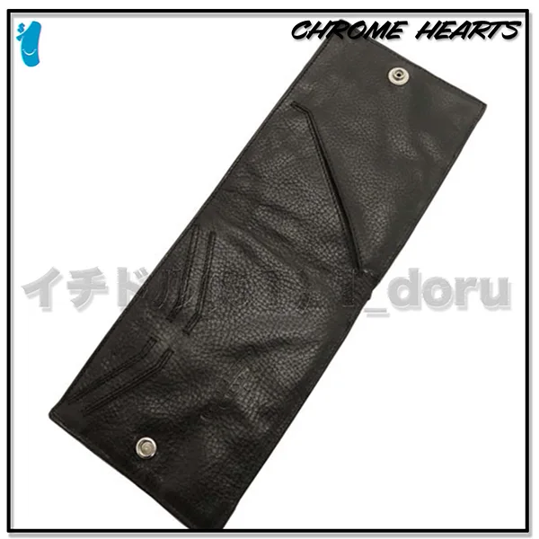 クロムハーツ セメタリー クロス サイフ 財布 偽物 スクロール ch25814