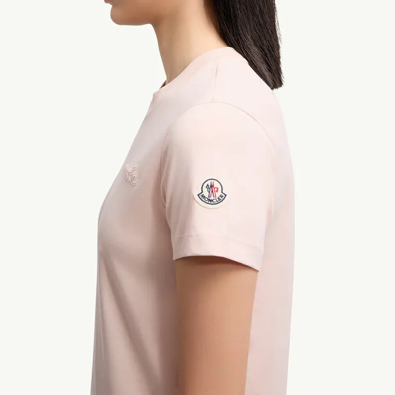 モンクレール ビーズロゴ コットン Ｔシャツ スーパーコピー3色 mk20250816