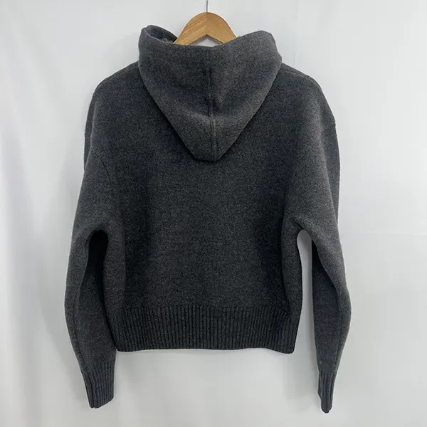 ナチュラル可愛い☆アミ パリス メリノウール フェルトパーカー UKS802 018 067