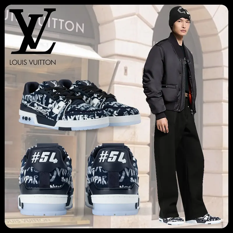 NIGOコラボ♡新作ルイヴィトントレイナー スニーカー コピー商品 1AIKQ7