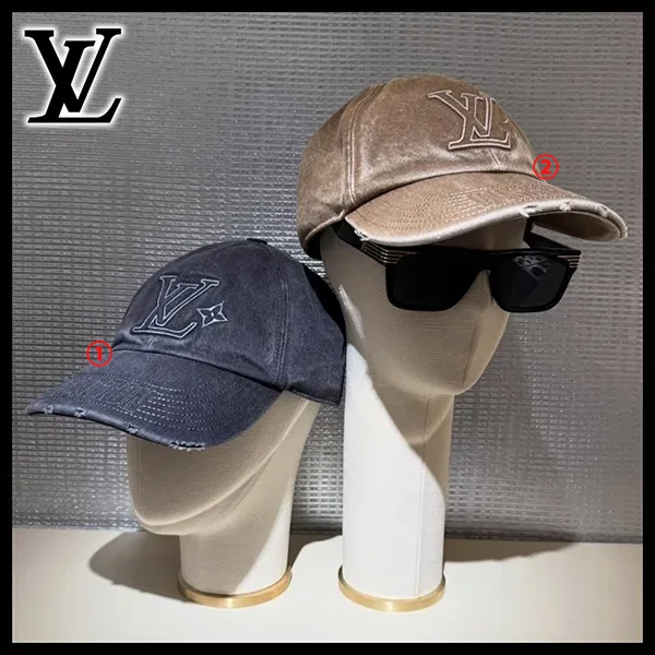 [通販]【NIGOコラボ】ルイヴィトン デニム キャップ 偽物 ウォッシュド 帽子 M5235