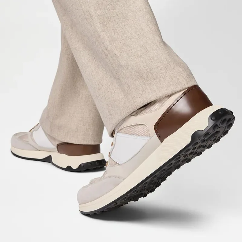 トッズ レザー ファブリック スニーカー スーパーコピー 3色 tod250809