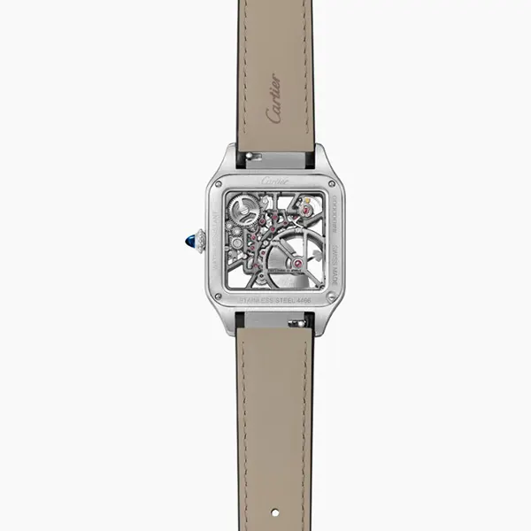 カルティエ サントス デュモン スケルトン ウォッチ CRWHSA0044
