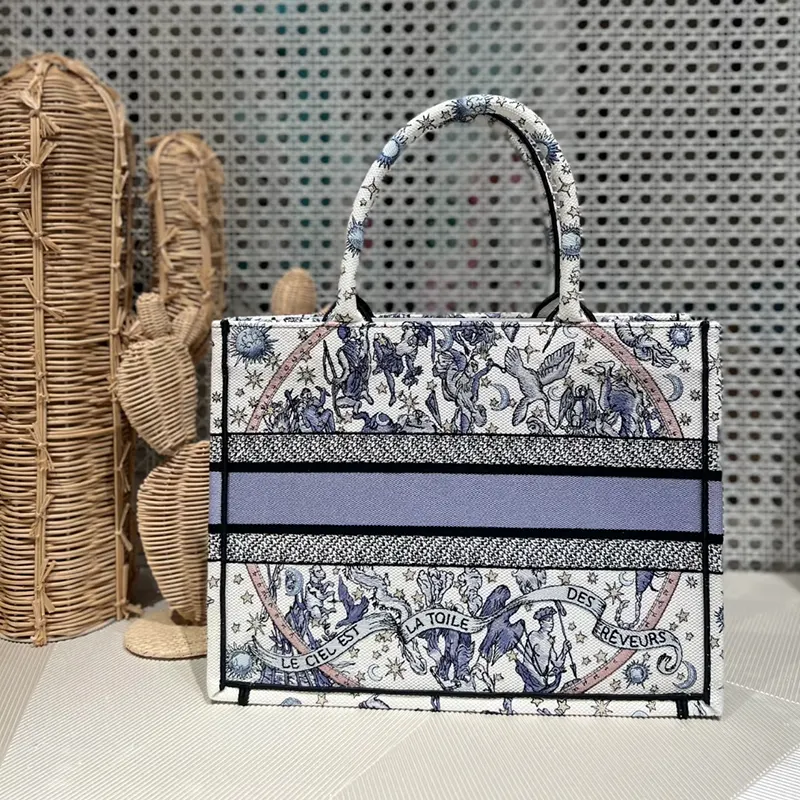 ディオール Lucky ディオール ブックトート 偽物 バッグ ミディアム da2111550