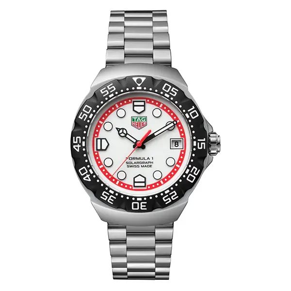 目を惹くカラータグ・ホイヤー フォーミュラ1 ソーラーグラフ WBY1111.BA0042