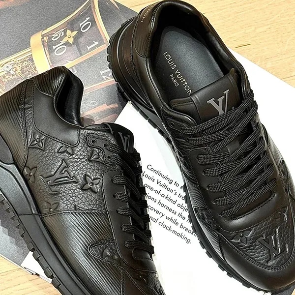 「メンズ限定」人気 ルイヴィトン ランアウェイ スニーカー コピー ブラック 1AILF6